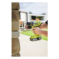 Wiertarko-wkrętarka RYOBI R18PD7-0 + Akumulator RYOBI RC18120-125 2.5Ah 18V + Ładowarka
