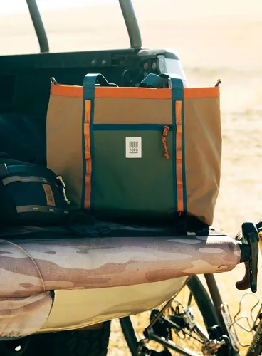 Torba na kierownicę Topo Designs Bike Bag - woodland/terracotta