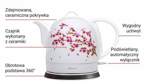 Czajnik OPTIMUM CJS-1310 Gałązka