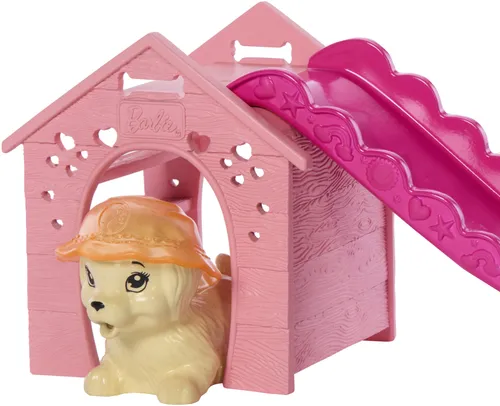 Lalka Barbie Pieski na basenie JBF35