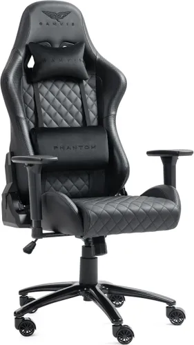 Fotel GAMVIS Phantom Large Pikowany Czarny