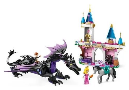 Конструктор LEGO Disney 43240 дьявол как дракон