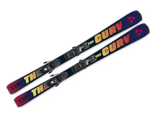 Narty Fischer The Curv Junior JRS + wiązania FS7 GW CA JRS 130-150 cm 2025