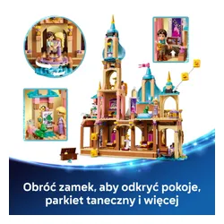 LEGO 43297 Disney: Замок Рапунцель, набор кубиков 6+