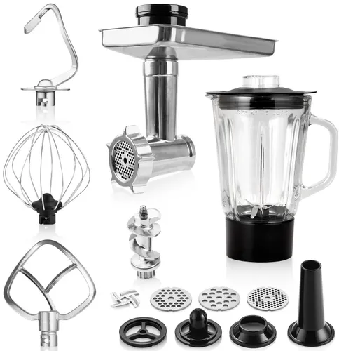 Robot kuchenny planetarny MOZANO Rob 02 1400W z blenderem kielichowym Czerwony