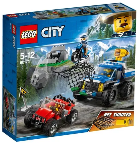 Конструктор Lego City погоня по горной дороге (60172)