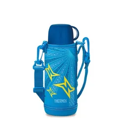 Termos na napoje z futerałem Thermos Active 0,8 l - blue / yellow