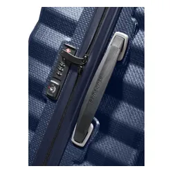 Средний чемодан Samsonite Lite-Shock-midnight blue