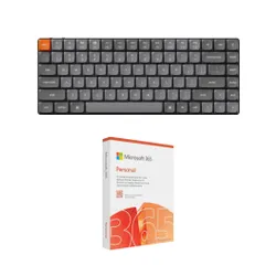 Klawiatura KEYCHRON K3 Max QMK/VIA Wireless RGB Hot-Swap Brown Switch + Program MICROSOFT 365 Personal