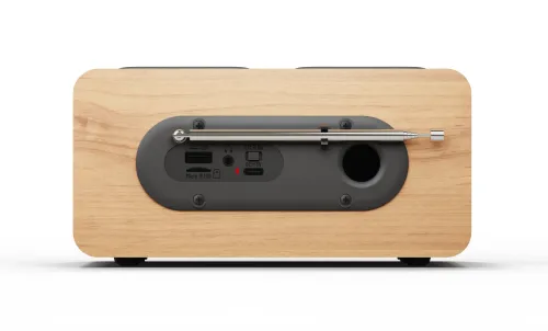 Radioodbiornik Blaupunkt DR10CR Radio FM, DAB+ Bluetooth Brązowy