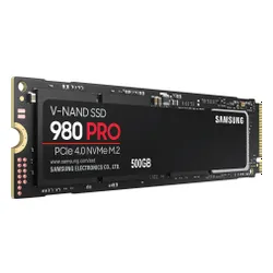 Samsung 980 PRO 500 GB Katı Hal Sürücüsü M. 2 2280 PCI-E x4 Gen4 NVMe (MZ-V8P500BW)