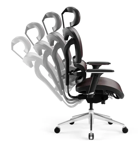 Fotel DIABLO CHAIRS V-Commander Czarno-burgundowy