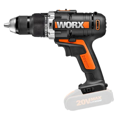 Дрель-шуруповерт аккумуляторная ударная Worx Power Share WX372. 9