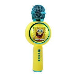 Mikrofon z głośnikiem Bluetooth OTL Technologies Karaoke SPONGEBOB 5W Żółty