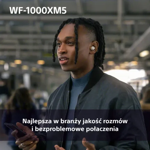 Słuchawki bezprzewodowe Sony WF-1000XM5 ANC Dokanałowe Bluetooth 5.3 Smoky Pink