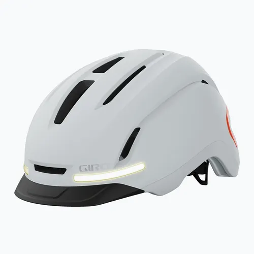 Kask rowerowy Giro Ethos Integrated MIPS LED matte chalk
