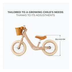Rowerek biegowy Kinderkraft Rapid 2 pink