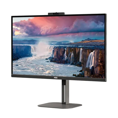 Monitor AOC Q27V5CW/BK z kamerą internetową 27" 2K IPS 75Hz 1ms