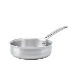 DE BUYER Alchimy Niski 24 cm - rondel ze stali nierdzewnej