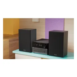 Wieża Philips TAM3505M2/12 Bluetooth Radio FM, DAB Czarny