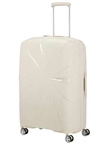 Walizka duża poszerzana American Tourister StarVibe - cream speckles