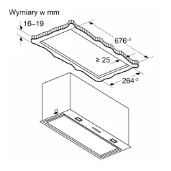 Okap Bosch DLN78PC60 Czarny
