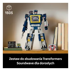 LEGO 10358 ICONS Transformers: Soundwave
