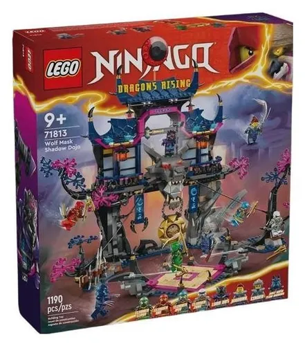 Конструктор LEGO Ninjago 71813 Додзё в маске теневого волка