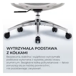 Fotel SIHOO Doro C300L Biały