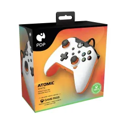 Pad PDP Atomic White do Xbox Przewodowy