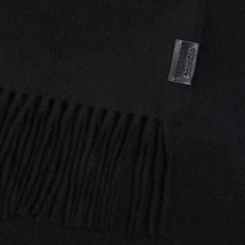 Calvin Klein clasic lână țesute eșarfă K50k511008 CK Negru BAX