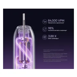 Szczoteczka soniczna DREAME E10F Set Fioletowy