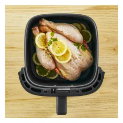 Frytkownica beztłuszczowa Tefal Easy Fry Silence Vision XL EY5568 1670W 5l Aplikacja mobilna