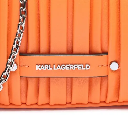 KARL LAGERFELD 231w3212 geantă portocalie simulată