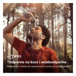 Słuchawki bezprzewodowe Philips TAA7507BK/00 Dokanałowe Bluetooth 5.2