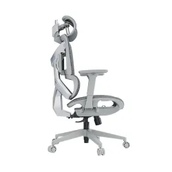Fotel Anda Seat X-Air Mega XL Mesh Gamingowy do 120kg Tkanina Szary