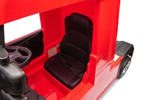 Ciężarówka Na Akumulator Auto Dla Dziecka Scania 500R Lakier 4X4 Skóra LED Eva