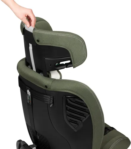 Fotelik samochodowy LIONELO Bastiaan One-i-Size 40-150 cm (0-36 kg) Zielony