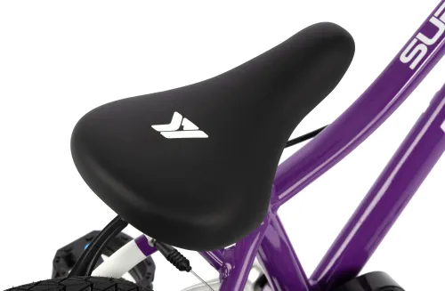 Rower dziecięcy KARBON Superlight 18 cali dla chłopca Fioletowy