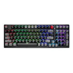 Klawiatura gamingowa A4Tech Bloody S98 Sports BLMS Red Plus przewodowa mechaniczna podświetlana czarna