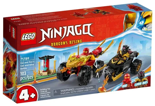 Lego Ninjago 71789 битва между Каем и расой