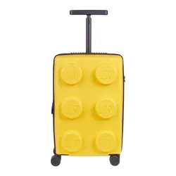 Walizka kabinowa Lego Signature Brick 2x3 Expandable Luggage - yellow