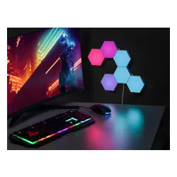 Panel LED Tracer Ambience Smart Hexagon