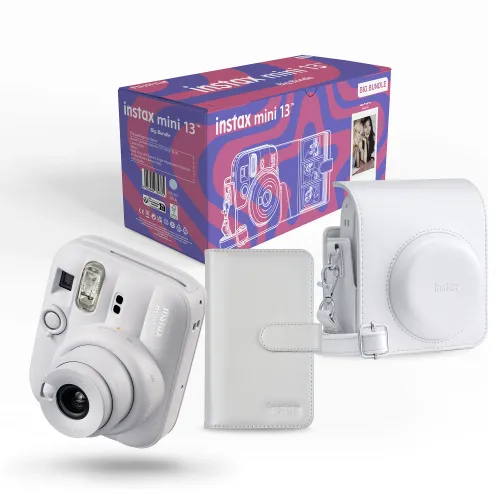 Aparat Fujifilm Instax MINI 13 + Etui + Album Biały