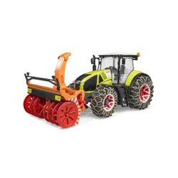 Bruder Professional Series Claas Axion 950 with snow chains and snow blower