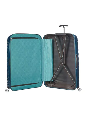 Средний чемодан Samsonite Lite-Shock spinner-petrol blue