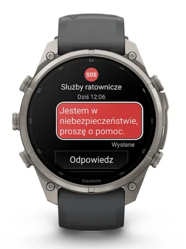 Smartwatch Garmin Fenix 9 Pro 47mm inReach Grafitowy