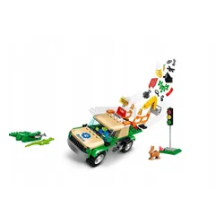 LEGO CITY 60353 MISJA RATOWANIA DZIKICH ZWIERZĄT zestaw dla dzieci +6 lat