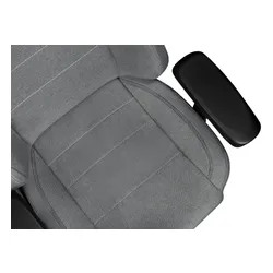 Fotel YUMISU 2054 Magnetic Jasnoszaro-czarny