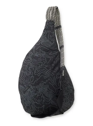 Рюкзак на одно плечо Kavu Rope Sling-black topo